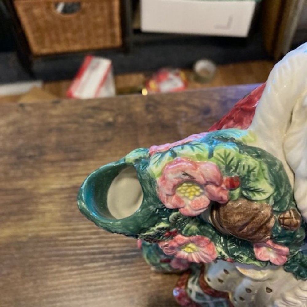 COPY - Fitz & Floyd vintage Santa Claus water pitcher - Picture 6 of 8